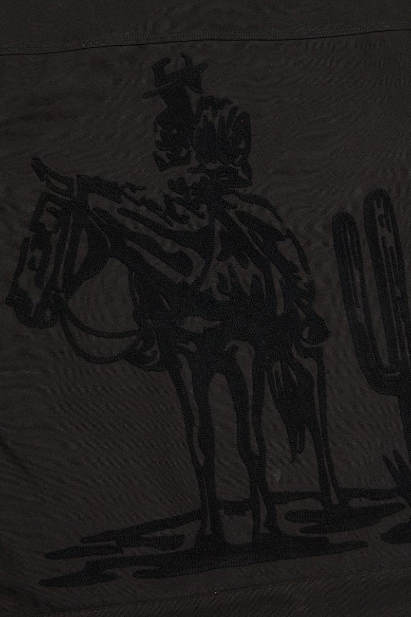 "RANCHER" JACKET BLACK WASH