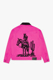 "RANCHER" JACKET FUCHSIA
