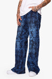 "RANGER" BAGGY DENIM JEAN VINTAGE BLUE DYEING