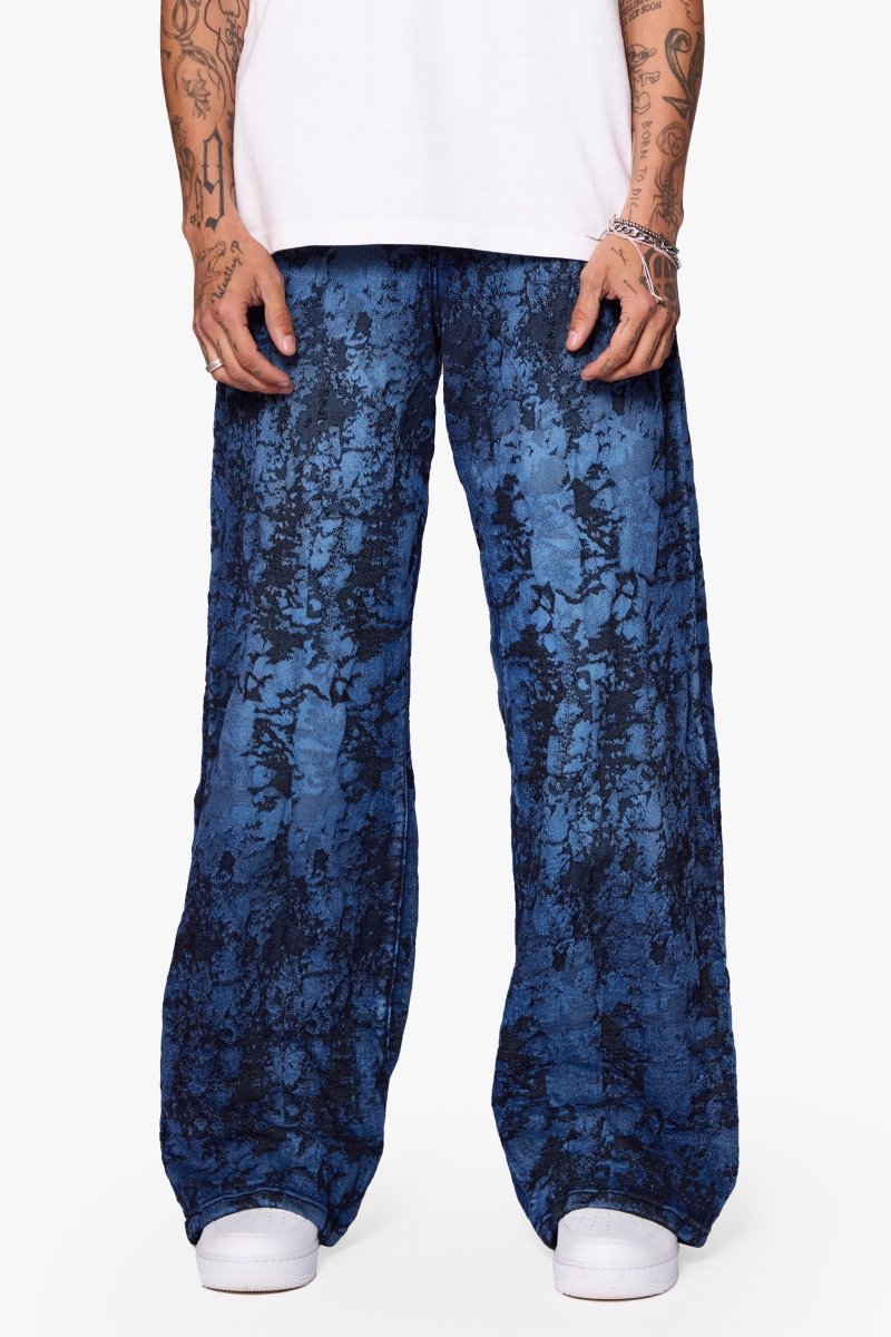 "RANGER" BAGGY DENIM JEAN VINTAGE BLUE DYEING