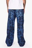 "RANGER" BAGGY DENIM JEAN VINTAGE BLUE DYEING