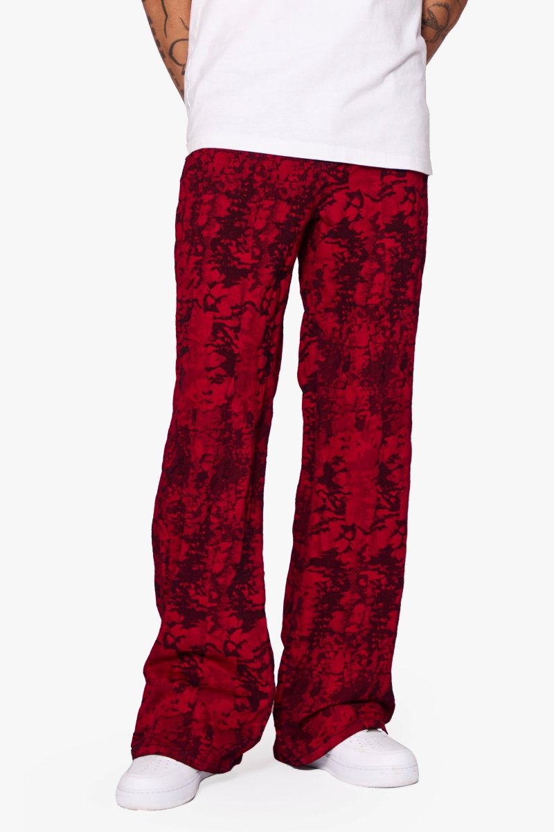 "RANGER" BAGGY DENIM JEAN VINTAGE RED DYEING