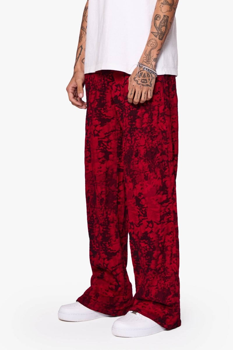 "RANGER" BAGGY DENIM JEAN VINTAGE RED DYEING