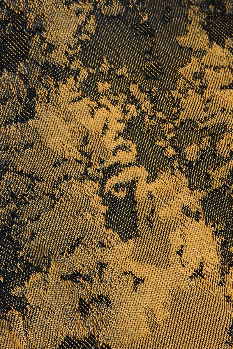 "RANGER" BAGGY DENIM JEAN VINTAGE YELLOW DYEING