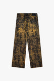 "RANGER" BAGGY DENIM JEAN VINTAGE YELLOW DYEING