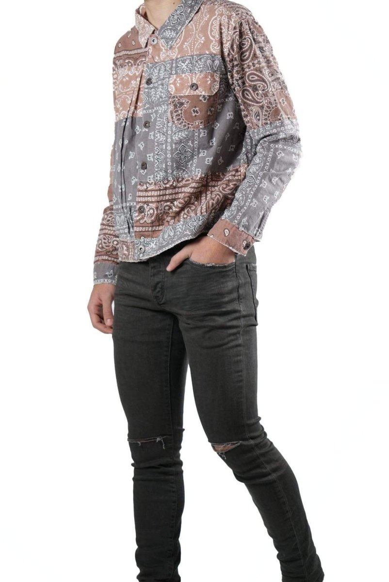 "RANKER" JACKET BROWN