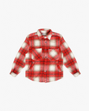 EPTM Side Slit Flannel - Red