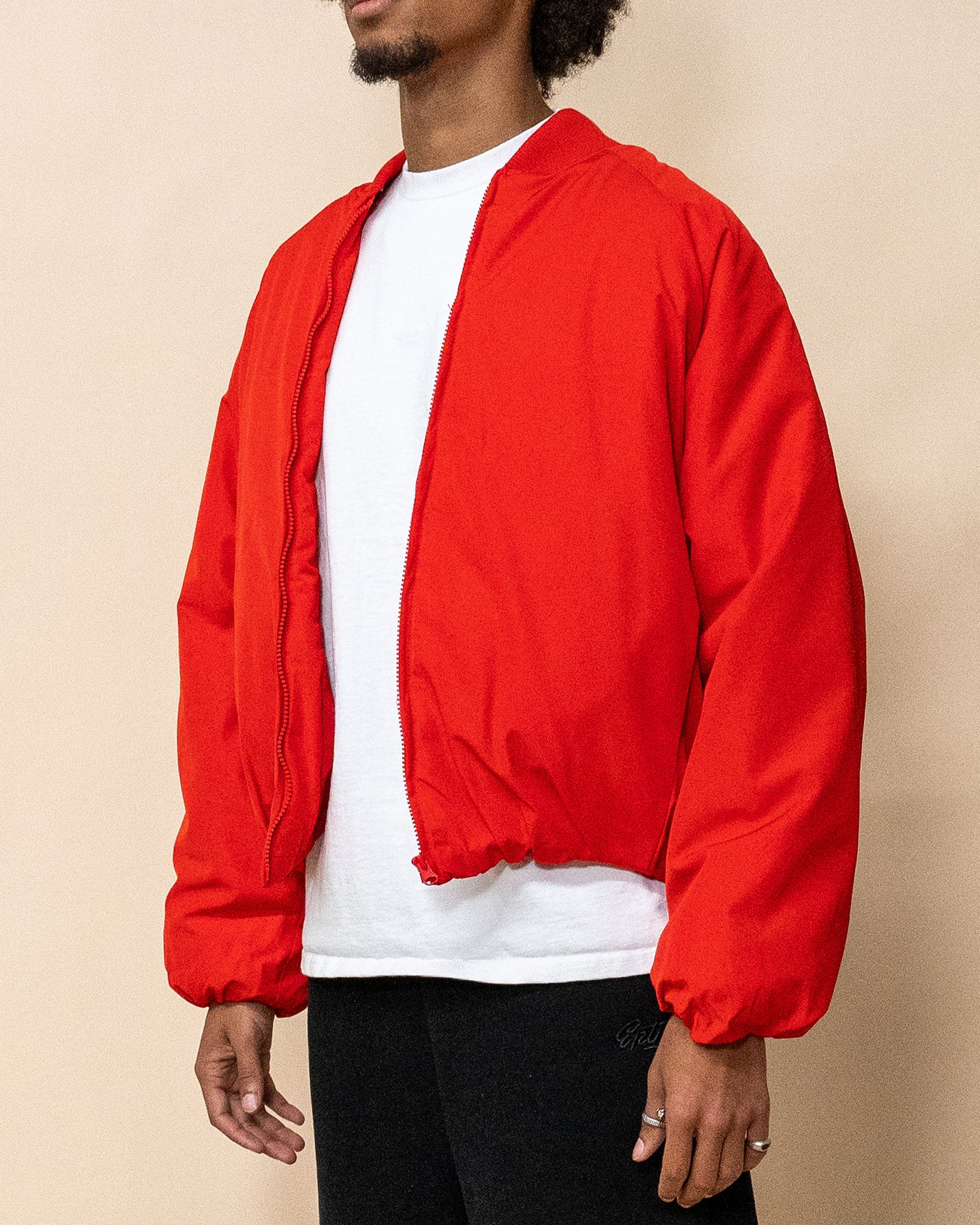 EPTM Capital Cropped Bomber - Red