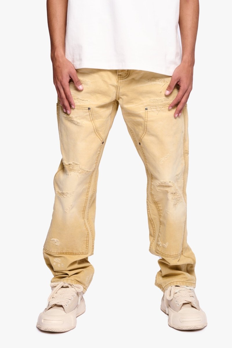 Riff Canvas Yellow Wash