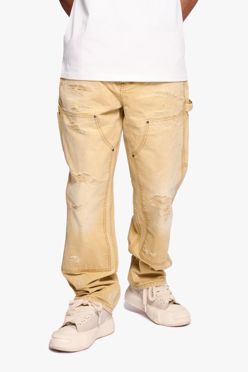 Riff Canvas Yellow Wash