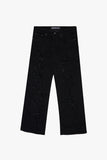 "RIFT" BAGGY DEMIN JEAN BLACK