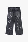 "RIFT" BAGGY DEMIN JEAN GREY