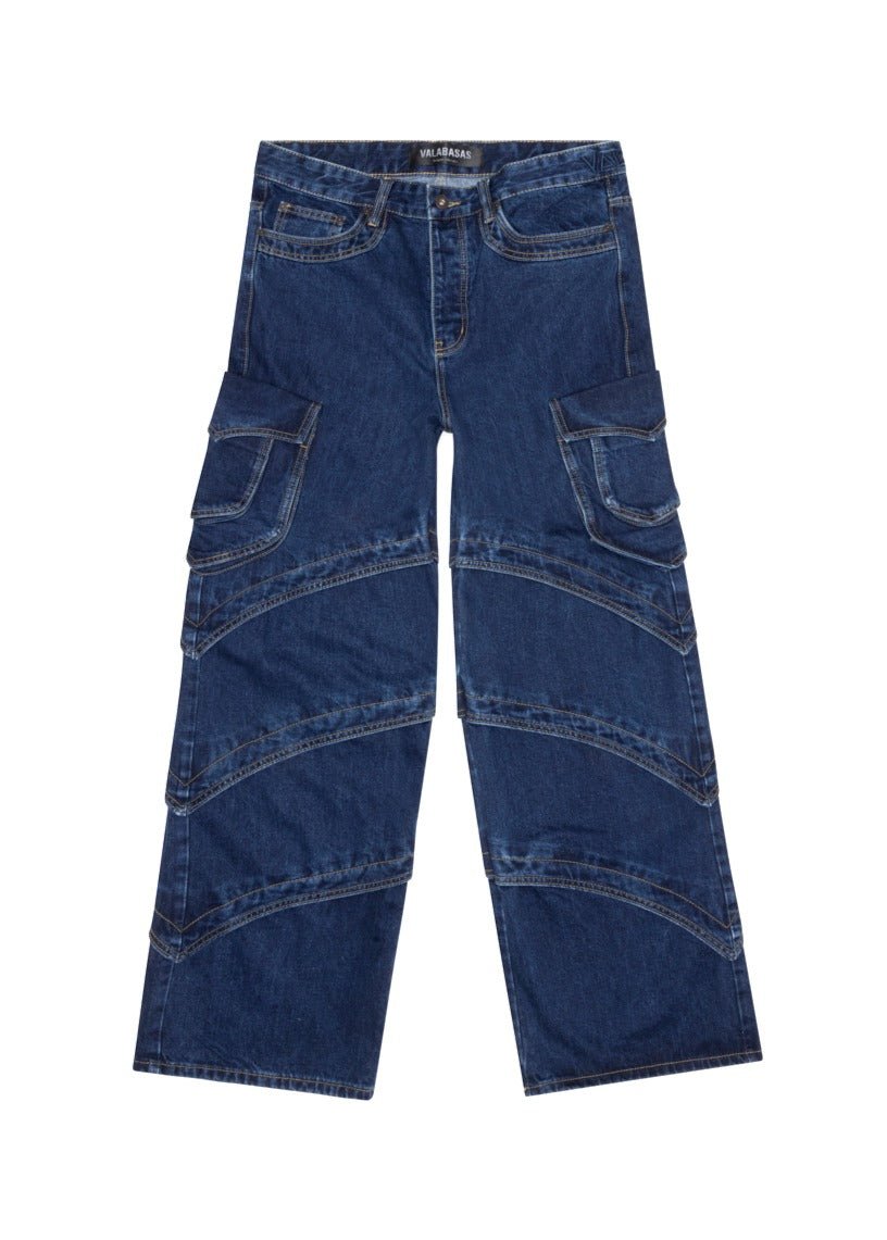 Rivet Baggy Indigo Blue