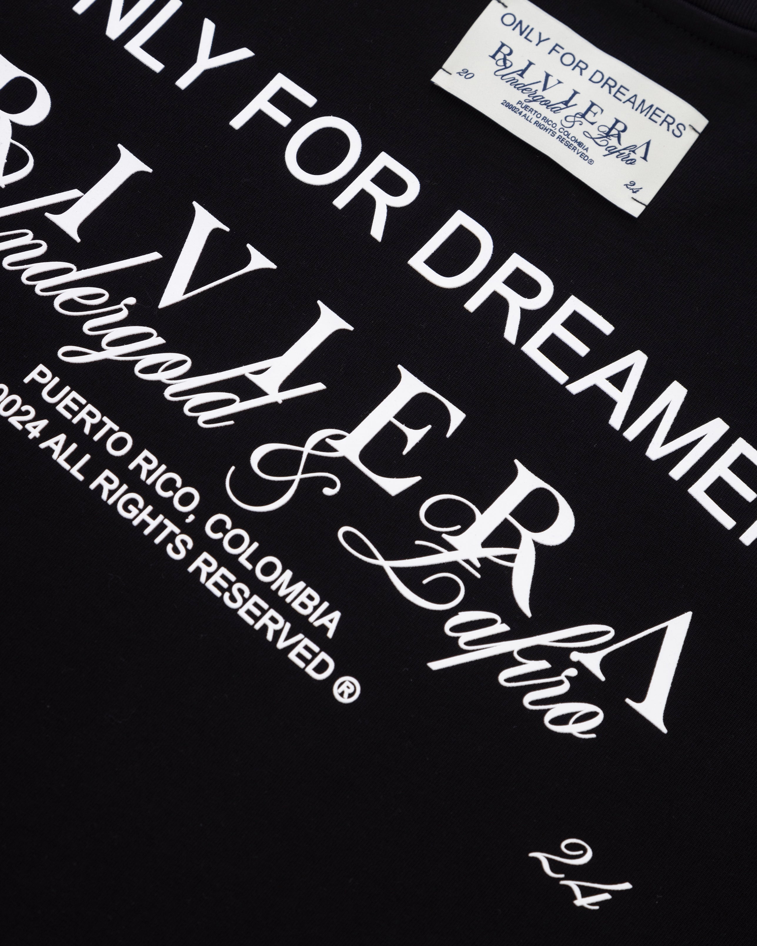 Riviera Basic Tshirt Black
