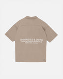 Riviera Heavyweight Short Sleeve Shirt Cream