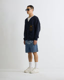 Riviera Knit Cardigan Navy