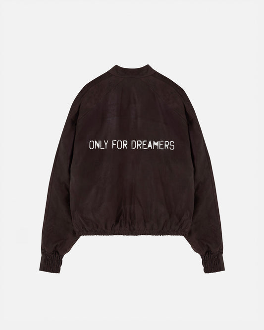 Riviera "ONLY FOR DREAMERS" Leather Jacket Brown