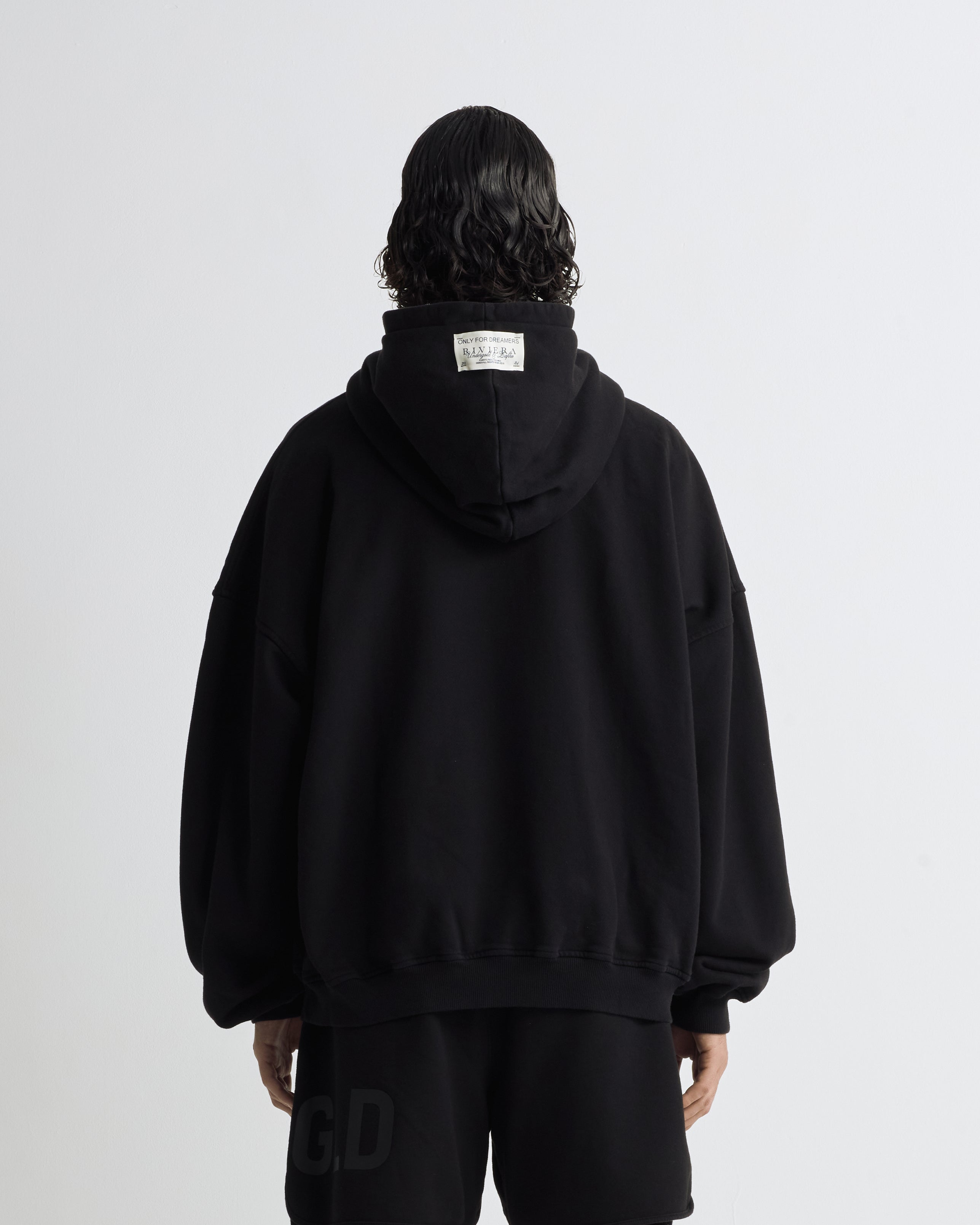 Riviera Racer Hoodie Black