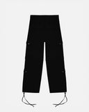 Riviera Wide Cargo Pants Black