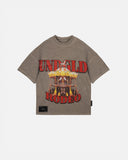 Rodeo Circus Boxy Tshirt Washed Brown