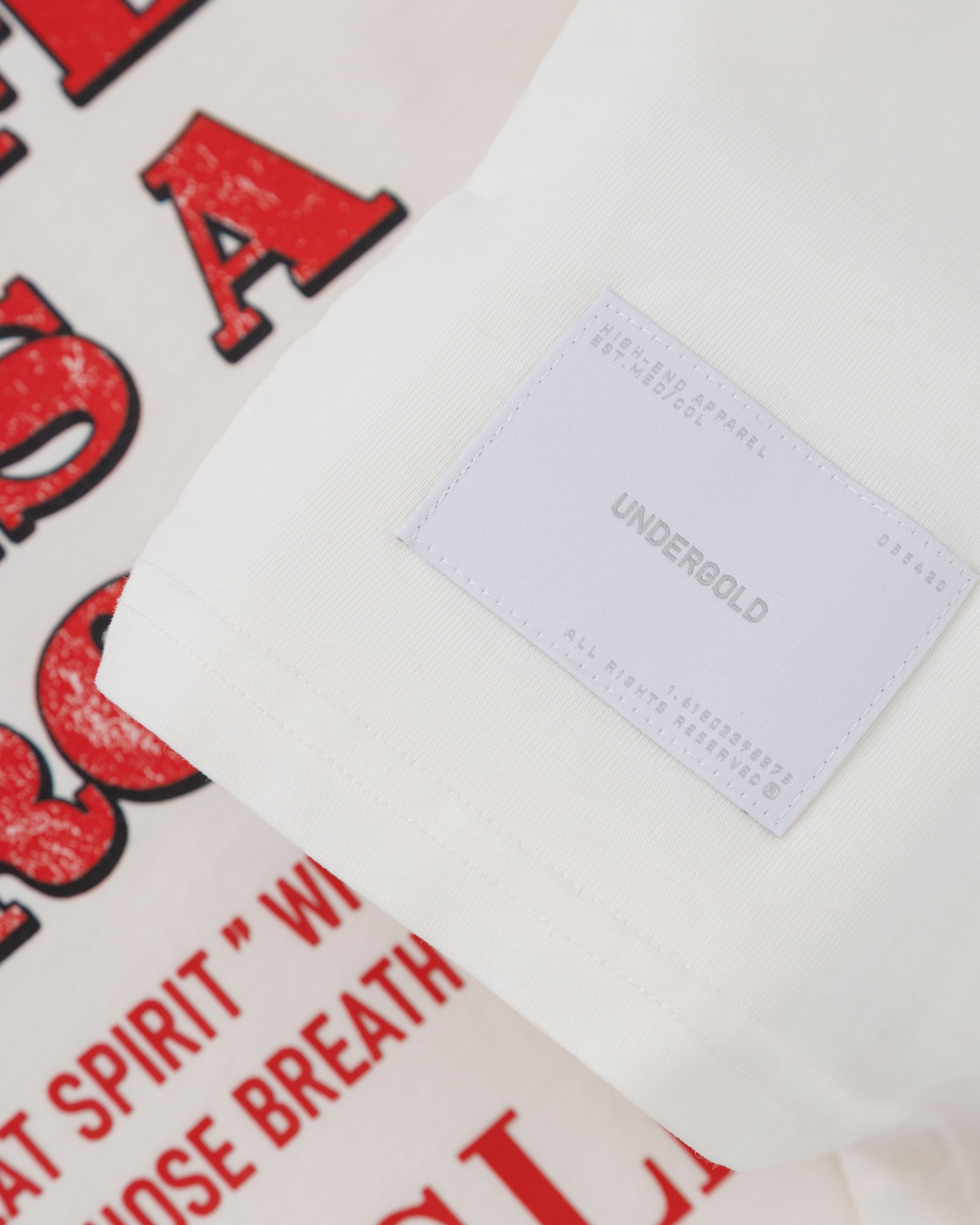 Rodeo Free Spirit Boxy Tshirt White