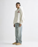 Rodeo "Life is a Rodeo" Zip Up Hoodie White