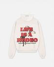 Rodeo "Life is a Rodeo" Zip Up Hoodie White