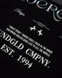 Rodeo Thunder Horses  Boxy Tshirt Black