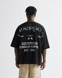 Rodeo Thunder Horses  Boxy Tshirt Black