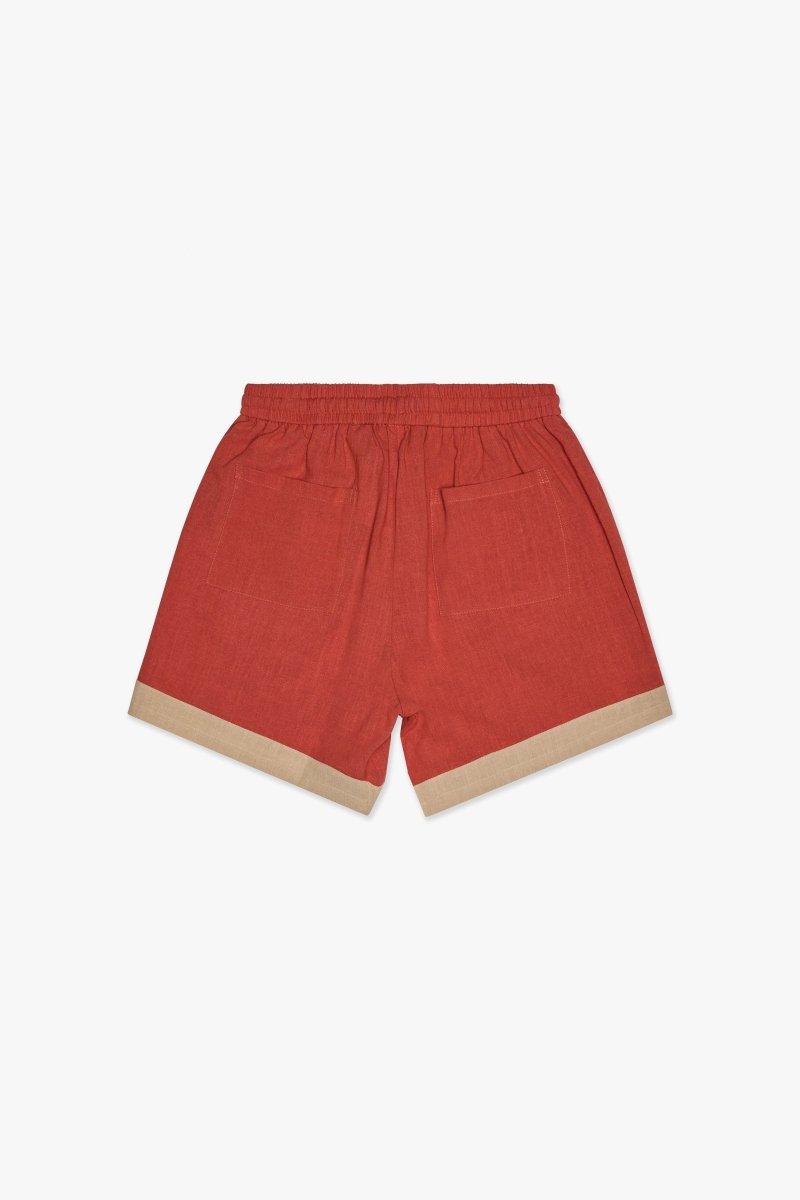 Rome Shorts Red