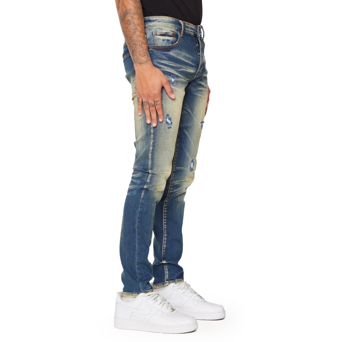 “RONAN” SKINNY JEAN VINTAGE BLUE