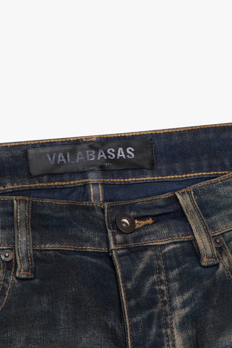 "RUNNER" SKINNY DENIM VINTAGE DIRTY BLUE