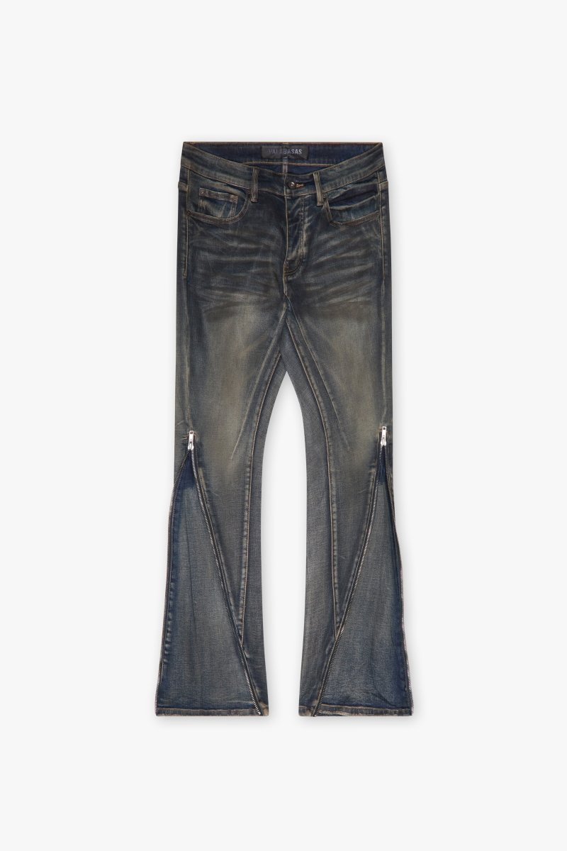 "RUNNER" SKINNY DENIM VINTAGE DIRTY BLUE