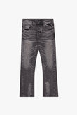 "RYZE" STRAIGHT JEAN GREY WASH