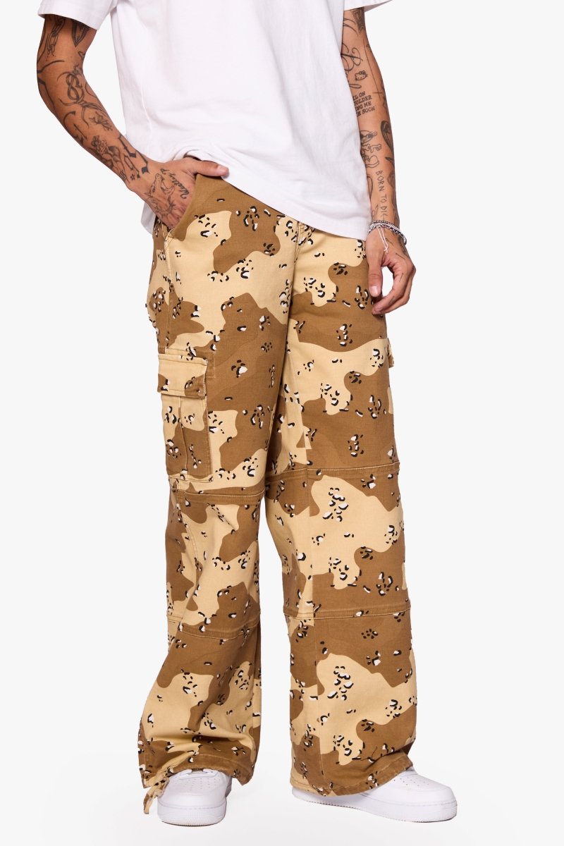 "SAFARI" BAGGY DENIM JEAN DESERT STORM