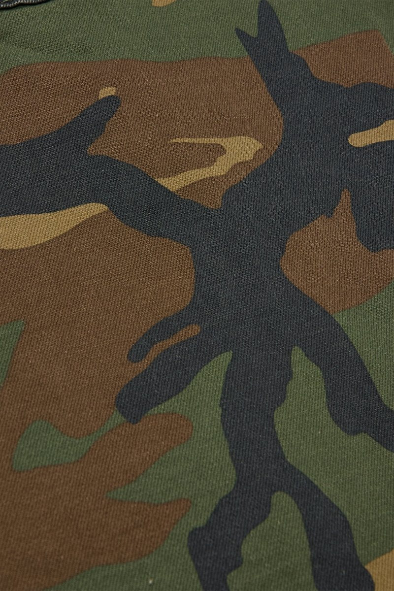 "SAFARI" BAGGY DENIM JEAN FOILAGE GREEN