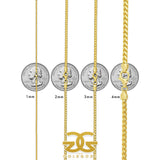 Solid Gold Palm Wheat Franco Bracelet