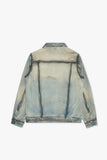 Skit Denim Jacket Light Blue Black