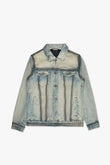 Skit Denim Jacket Light Blue Black