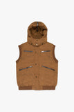 Smith Puffer Vest Vintage Brown