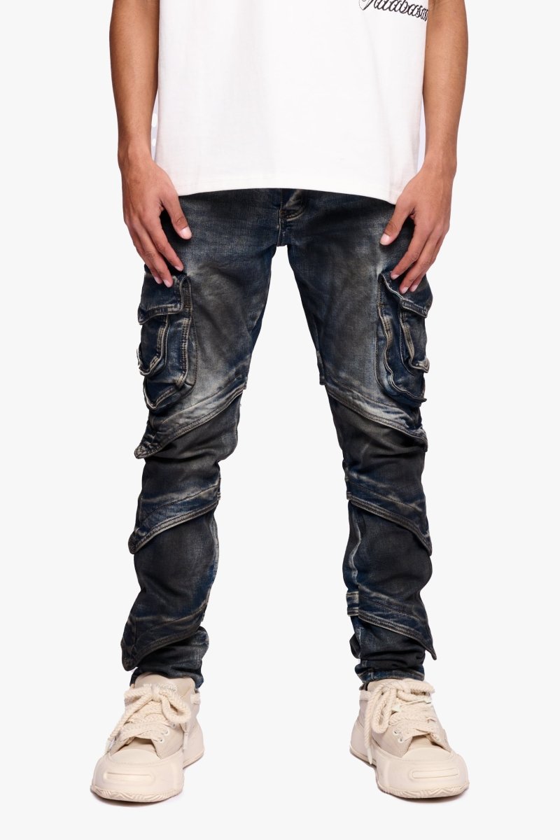 Smoto Dirty Dark Blue Skinny