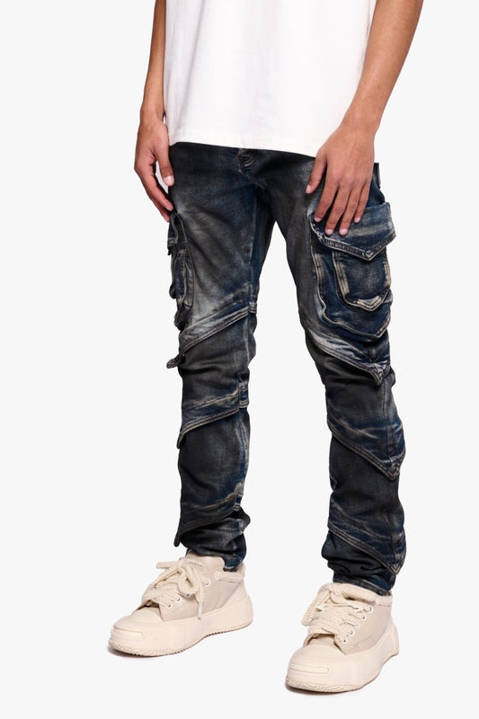 Smoto Dirty Dark Blue Skinny
