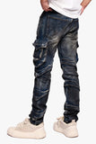 Smoto Dirty Dark Blue Skinny