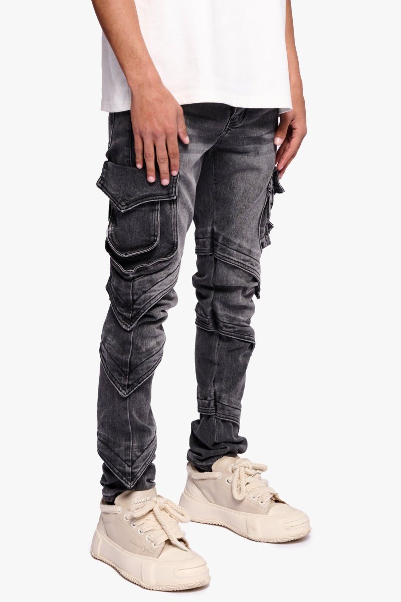 Smoto Grey Wash Skinny