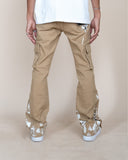 EPTM Snap Cargo Denim - Khaki