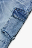 "SOAP" SKINNY JEAN LT BLUE