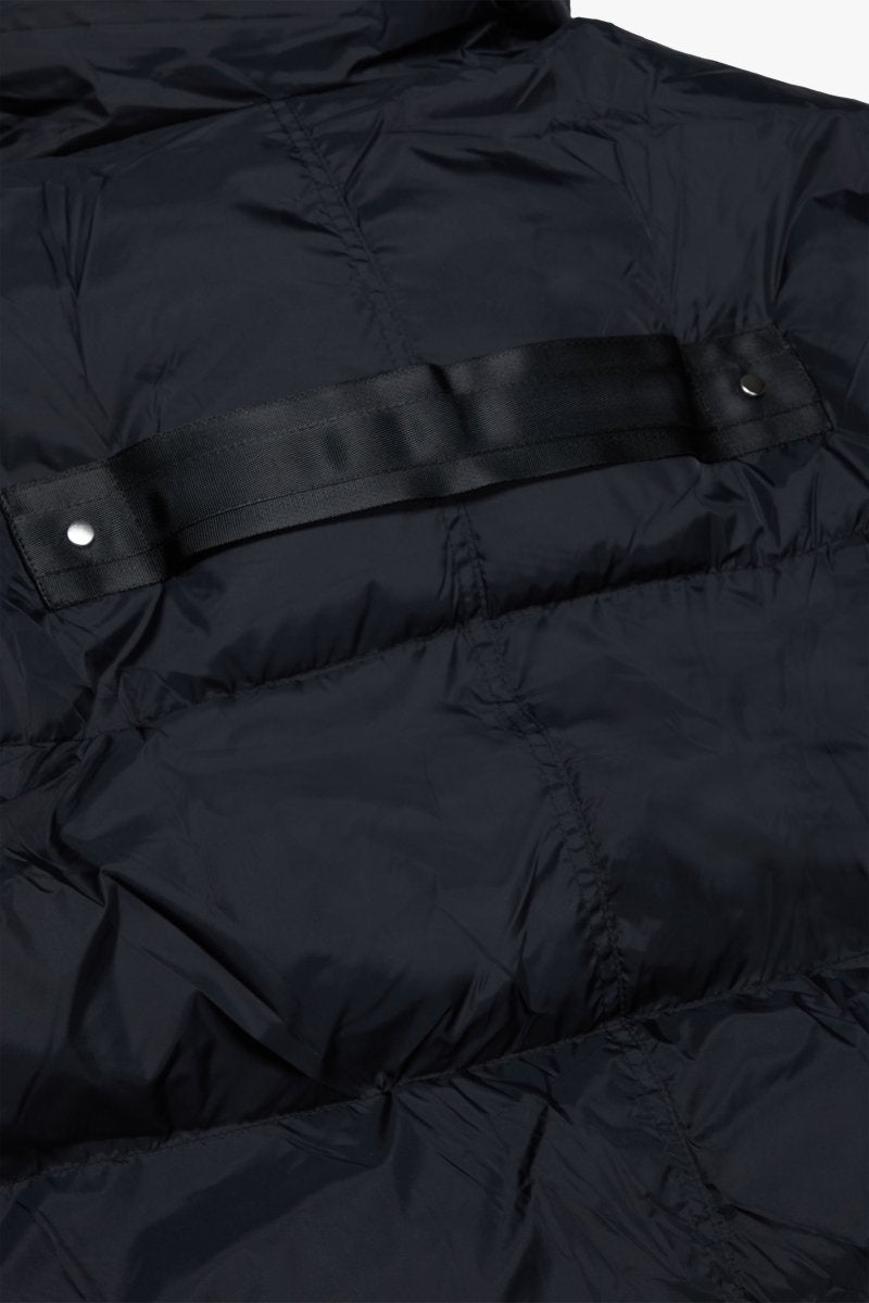 "SOLID" PUFFER JACKET BLACK