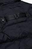 "SOLID" PUFFER JACKET BLACK