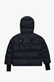 "SOLID" PUFFER JACKET BLACK