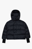 "SOLID" PUFFER JACKET BLACK